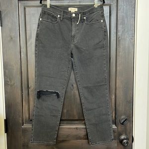 NEW WITH TAGS MADEWELL THE GIRLJEAN RIPPED KNEE EDITION ADOLPHA WASH